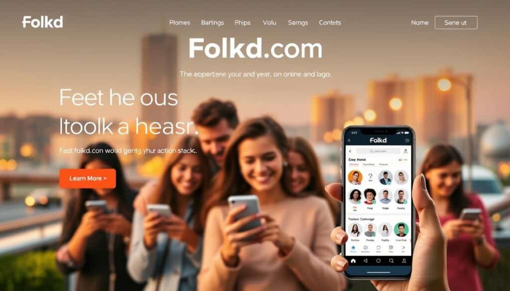 online dating app Folkd.com