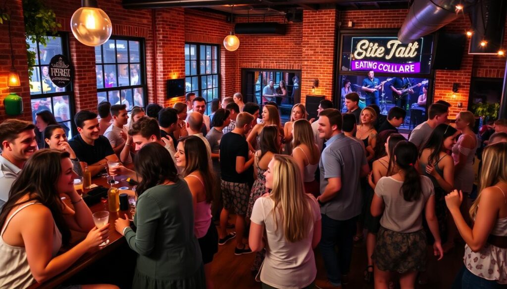 vibrant local dating scene