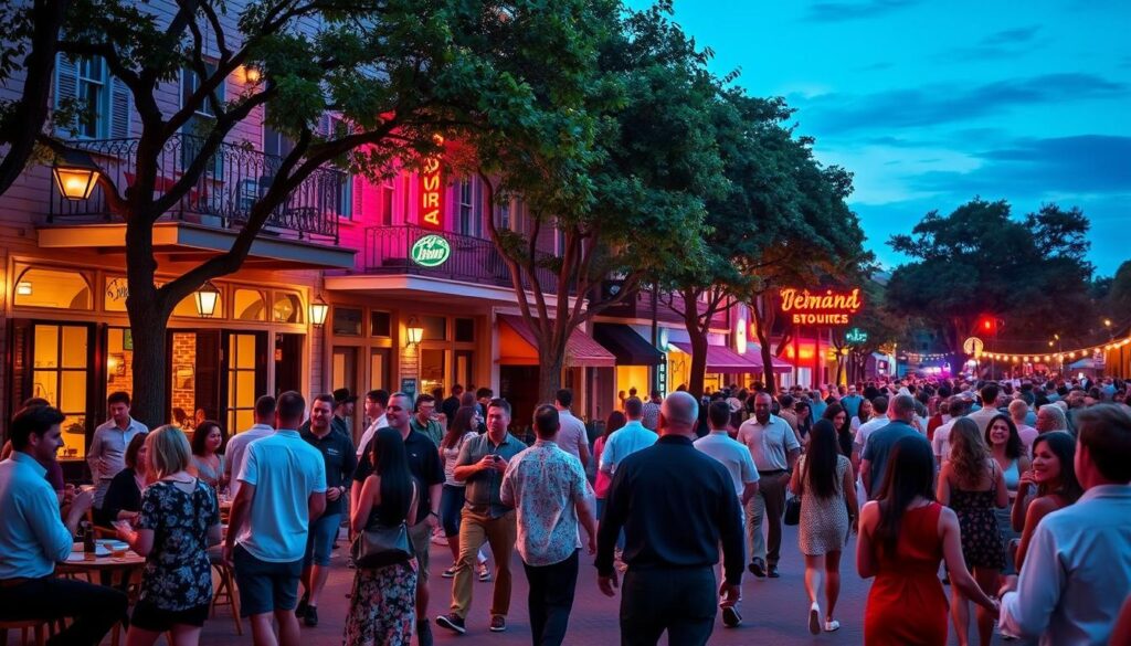vibrant dating scene in Bernice