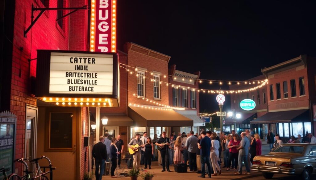 local music and movie events in Whitesville Kentucky