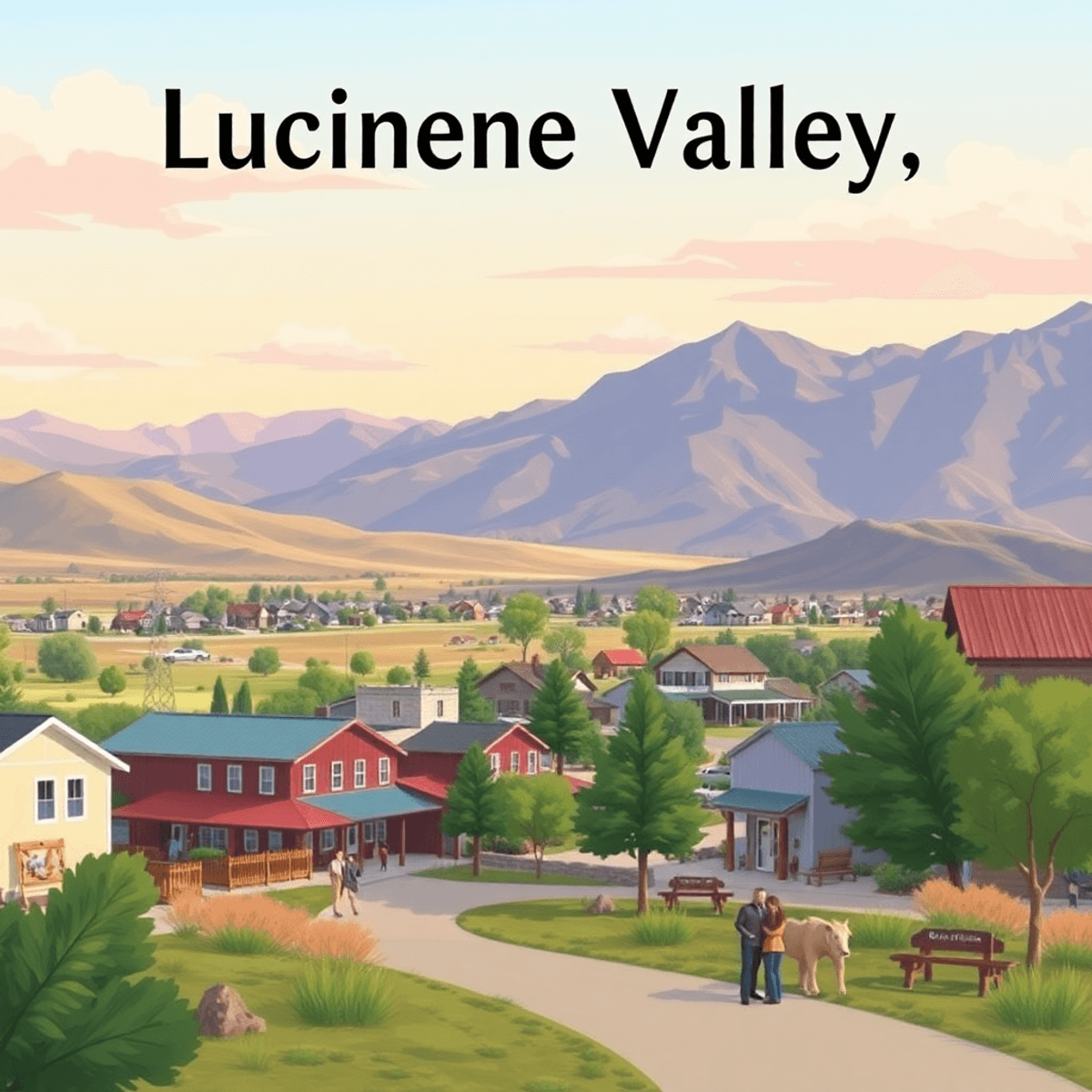 A picturesque view of Lucerne Valley, California, featuring hiking trails, scenic landscapes, and a warm community atmosphere filled with outdoor g...